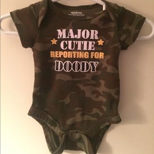 Newborn Major cutie reporting for duty